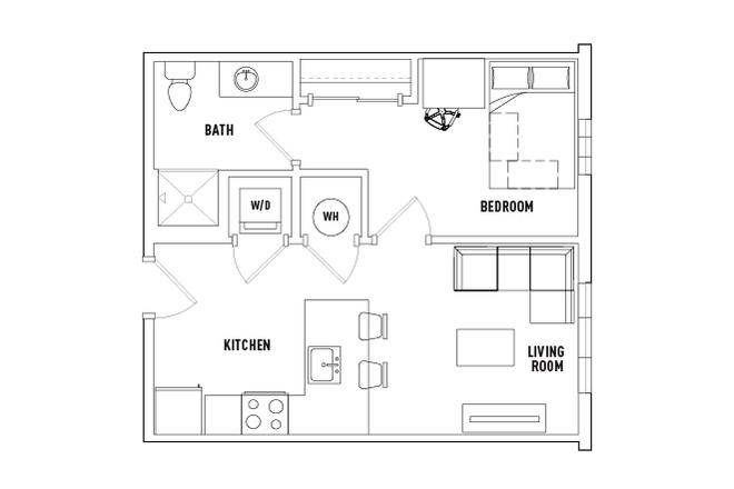 floor plan - The Ridge