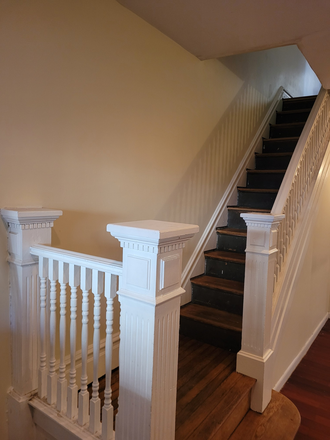 Stairs to Second Floor - Great House for Rent - Quiet Block