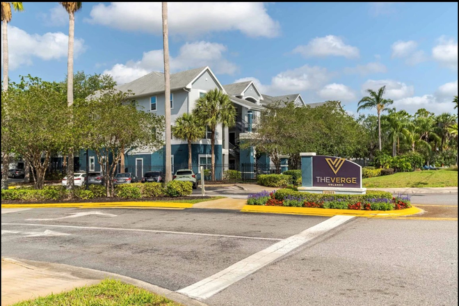 Street Entrance View - The Verge Apartments