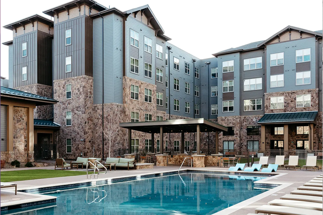 Courtyard Pool - 1 Bed 1 Bath Private Unit at Elara at the Sawmill Apartments