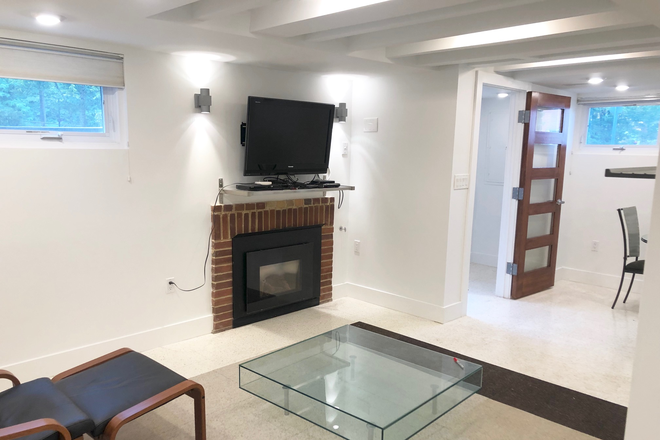 Living Room - Sunny and Modern Apartment Close to AU Campus with 2 Bedrooms & 1 Bath