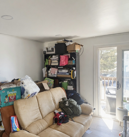 Living room - All utilities are included. New renovation. Laundry in building. 2 parking Condo