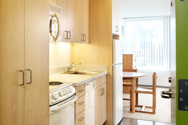 Kitchen - Harvard Housing - 10 Akron Street Apartments