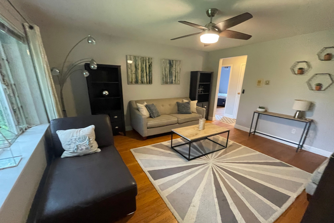 Living Room - 2 minutes walk to campus 2 Bedroom 1 Bathroom Available For 2025-2026 School Year! Apartments