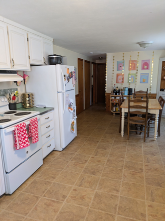 Large, bright sunny kitchen - Your new home on bus route and 1/2 mile to campus