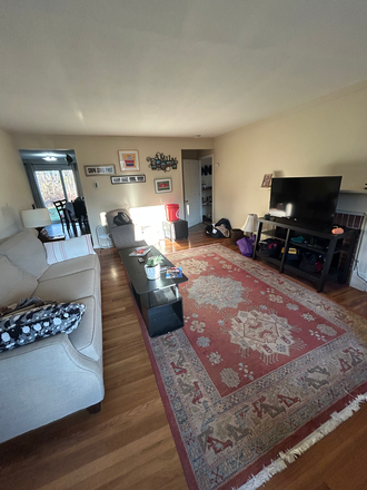 Living Room - Master bedroom with full private bathroom and deck