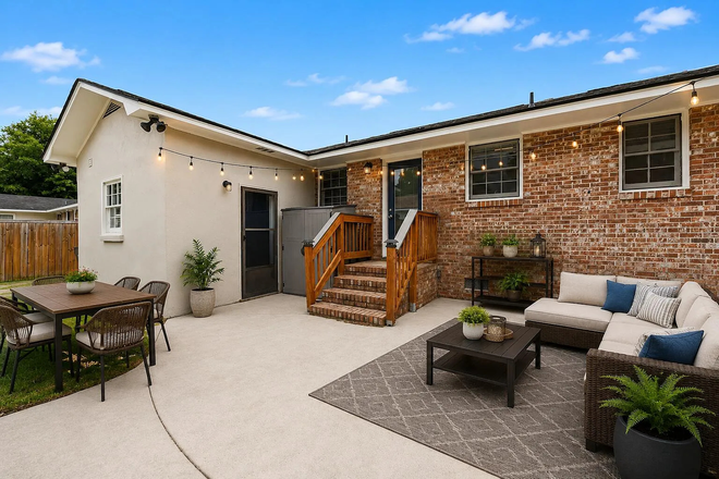 Staged Back of House - 4BR West Ashley Home + Detached Office/Bonus Space (Inside Mark Clark)