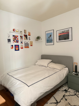 Bed area - Studio Apartment on Westland (very close to Northeastern)
