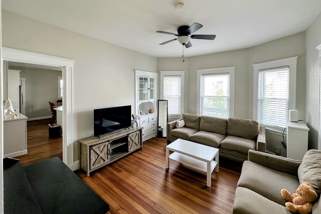 Living Room/Common Area - Tufts Off-Campus Housing near JCC and the Gym Duplex