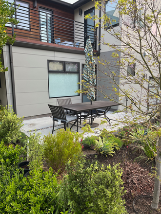 front yard view - 1BR private ADU with small yard and off street parking