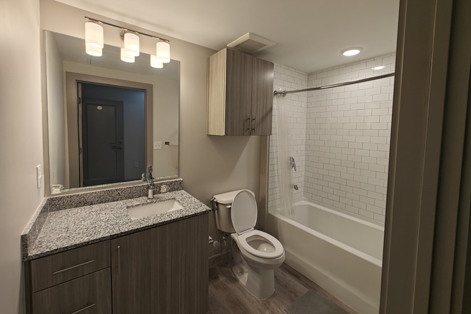 Attached Bathroom - 1 Private Bedroom with Attached Bathroom in a 4B4B at The Nine Apartments