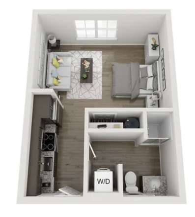 Floor plan - Peak of Boone Apartments