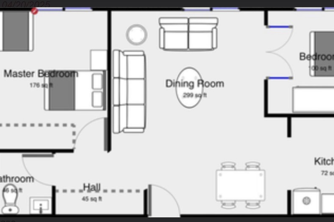 Floor Plan - College Park Towers (Hartwick)