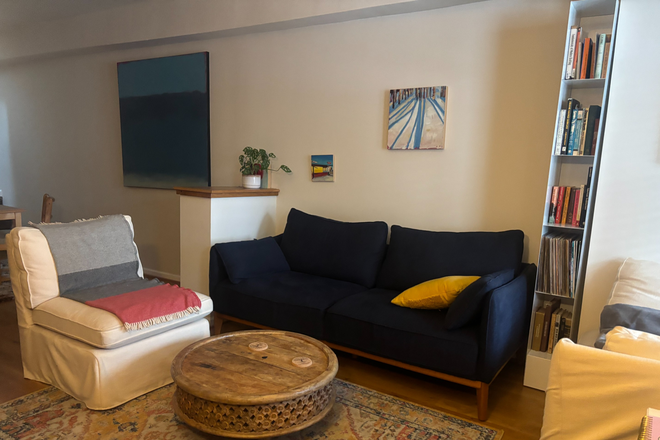 Living room - Charming rowhome room in quiet, friendly neighborhood