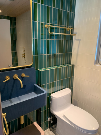 Guest bath - Newly-renovated 3BR/2.5BA house 2.5 miles from Campus