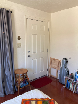front door (bedroom/living room) - One Bedroom with Kitchen, $780/month Sublet, Available Immediately Duplex