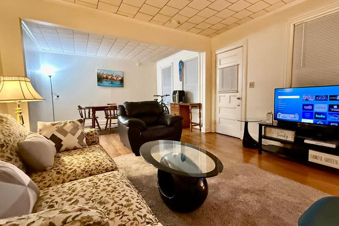 Living room and dining area - Summer Sublease – Private Bedroom
