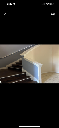 Stairs to second floor - Unfurnished room for rent in a Townhome, close to UCF campus and the 417 highway.