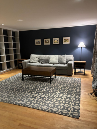 Living Room - 3 Bedroom, 2.5 Baths, With 2 car Parking and Private Gardens, Furnished, Walkable to Everything House