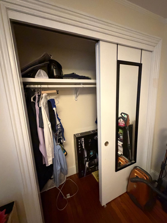 Bedroom #1, Closet - Rooms in shared home-Wiggins St-Princeton