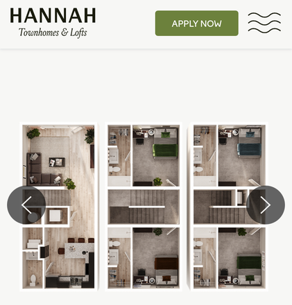 3rd Floor Bedroom available - Hannah Lofts