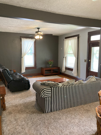 Great Room View 2 - Quiet Partially Furnished Country Home minutes from campus