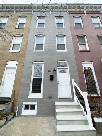 facade/ Street view - A Beautiful Completely Renovated Townhome in Remington Neighborhood