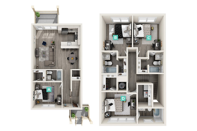 theretreateast dot com - The Retreat East:  Spatious 1 bedroom/bath, pool, parking, UCF Shuttle,  ... Apartments