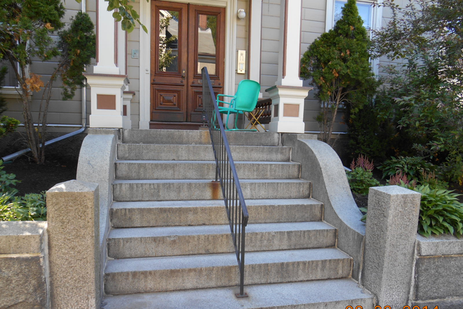 front of building - Furnished Studio apartment in Central Square, Cambridge MA