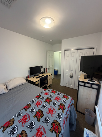 Bedroom - South Campus Commons 7 Apartment