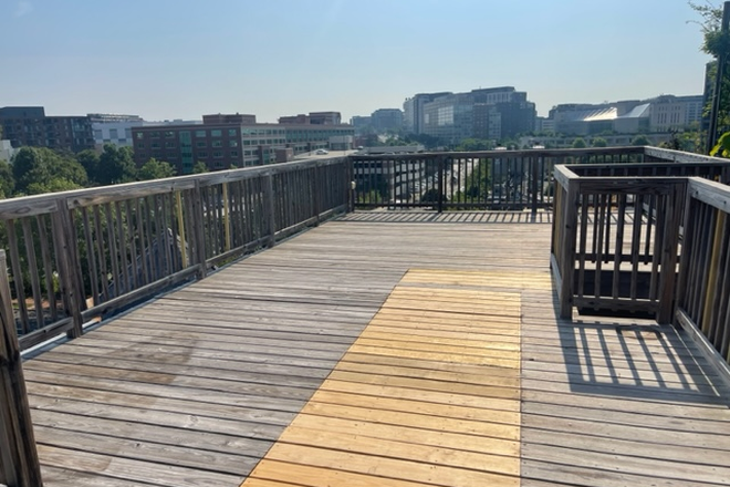 Rooftop private deck photo 2 - Penthouse.  3 bedroom 1.5 bath, private roofdeck with view of city.