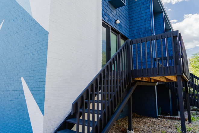 Balcony - 2355 Grove St.- The Bluebell Apartments