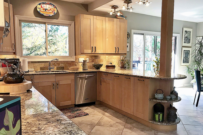 Renovated Kitchen & Deck Access - Two Spacious Jack & Jill Rooms Available in a Creative Home Nestled in Greenery