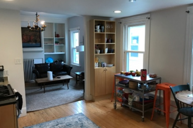 Living Room - Prime Inman Square Location! 18 Saint Mary Rd., #2, Cambridge, MA 02139 Apartments