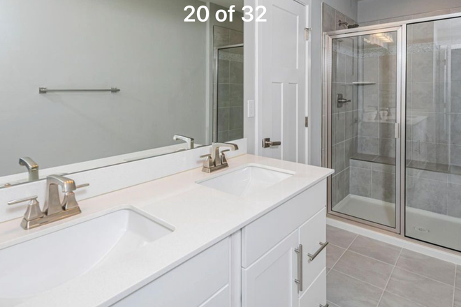 Bathroom - Unfurnished 4BR thome-Lenox Dr-Lawrence Twp.