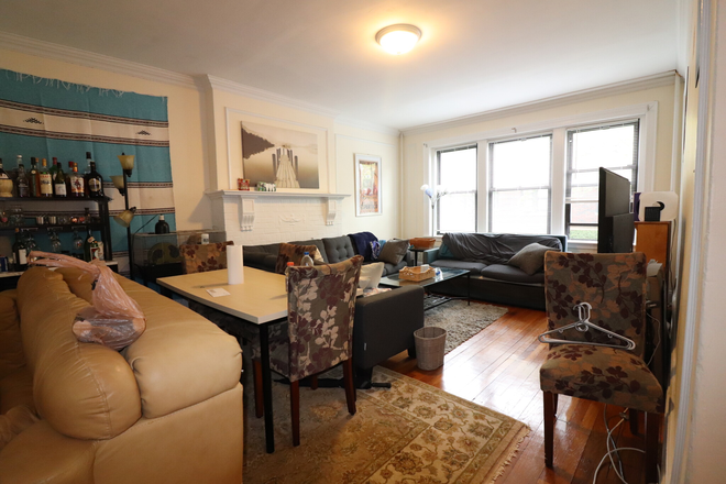 living room - Large Brookline 3 bed with 2 full bathrooms for 9/1 Apartments