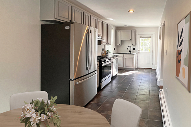 Kitchen - Renovated 2-Bedroom | W/D, Private Deck, No Broker Fee Apartments