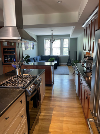 kitchen - BC's most beautiful 5 BR! All new, Steps from campus. A/C, Parking, 3 baths. A stunner! Condo