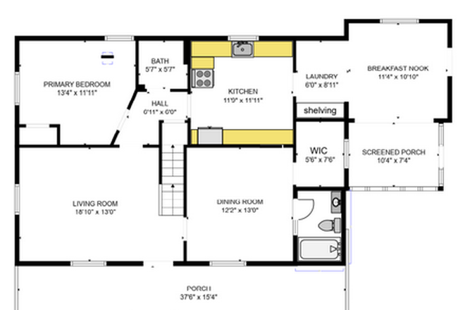 Downstairs - Personal Home, 2 Blocks from campus
