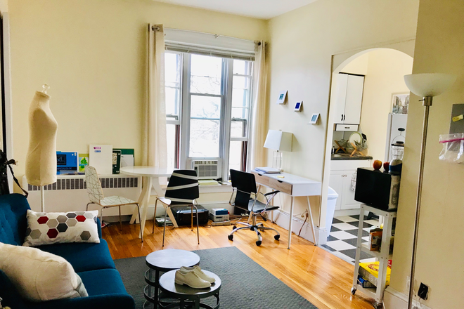 Living room - One Bedroom Apartment. Heat and Hot Water Included. Walk to Brown University.