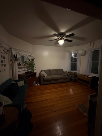 Living room - Room available in 4 bedroom apartment on Mission Hill