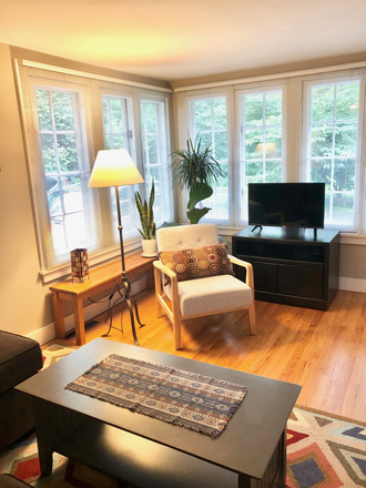Living Room - Fantastic Furnished Apartment - Perfect for Single Grad Student or Post-Doc