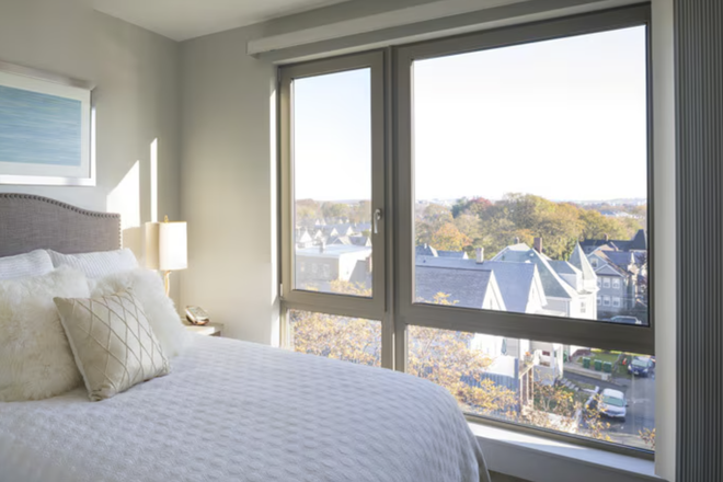 Bedroom Views - The Sphere Luxury Apartments, 0.4 mi to Tufts