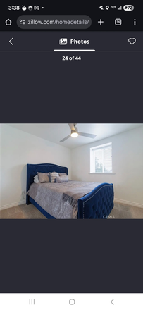 Bedroom - Room for rent in a four-bedroom house