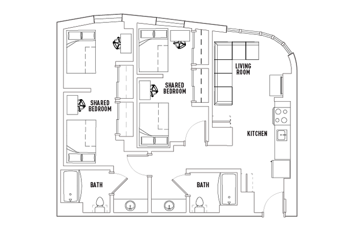 floorplan - LightView Apartments