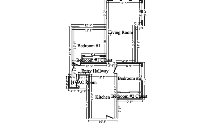 Floor Plan - Charming Historic Condo in DeBaliviere Place