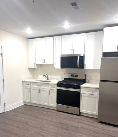 Kitchen - Brand New Modern 3BR Near CUA | High-End Kitchen & Bathrooms Apartments