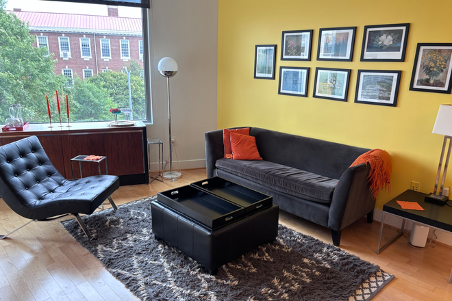 Living area - Open Room Near Tenley Metro Condo