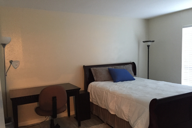 Master Bedroom - ROOMATE NEEDED (male)!!  FURNISHED condo - 2 bdr/2 bath, newly renovated