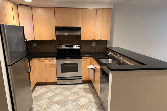 kitchen - Bloomingdale Basement Apartment. D30 Bus runs on North Capitol to CU